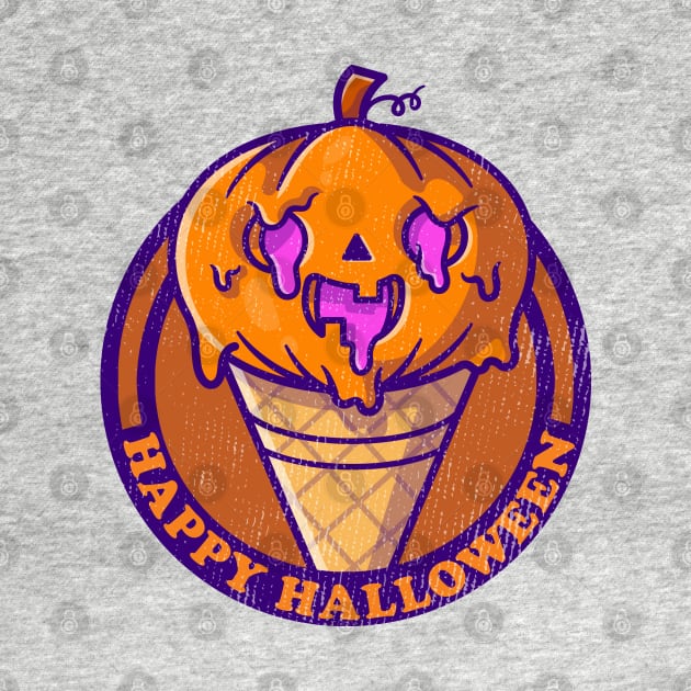 happy halloween ice cream by LAKOSH